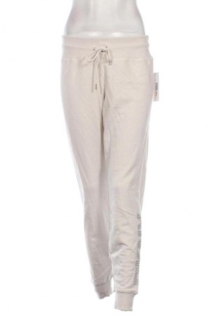 Damskie spodnie sportowe DKNY, Rozmiar S, Kolor ecru, Cena 479,99 zł