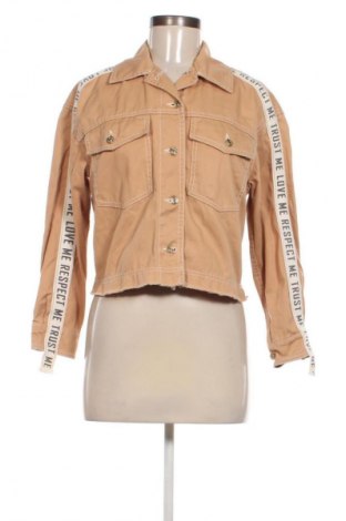 Geacă de femei Bershka, Mărime XS, Culoare Maro, Preț 126,00 Lei