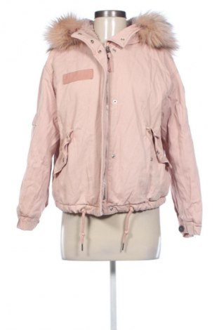 Дамско яке Bershka, Размер XS, Цвят Пепел от рози, Цена 58,14 лв.