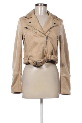 Geacă de femei Pull&Bear, Mărime M, Culoare Bej, Preț 236,66 Lei