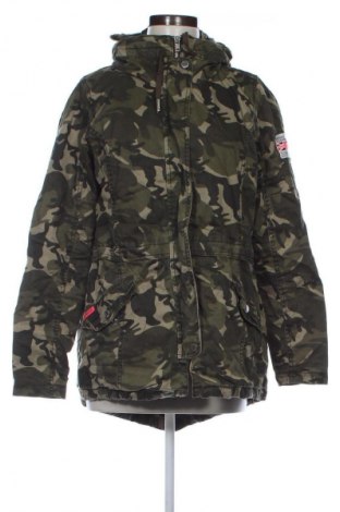 Γυναικείο μπουφάν Superdry, Μέγεθος M, Χρώμα Πολύχρωμο, Τιμή 20,99 €