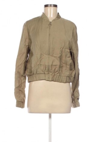 Дамско яке Zara, Размер L, Цвят Зелен, Цена 48,99 лв.
