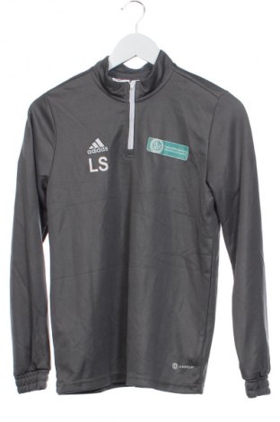 Детска блуза Adidas, Размер 12-13y/ 158-164 см, Цвят Сив, Цена 25,99 лв.
