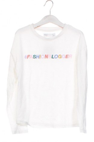 Kinder Shirt Marks & Spencer, Größe 8-9y/ 134-140 cm, Farbe Weiß, Preis 6,00 €