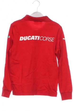 Kinder Shirt PUMA, Größe 8-9y/ 134-140 cm, Farbe Rot, Preis 10,23 €