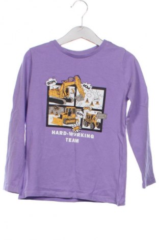 Kinder Shirt Sinsay, Größe 4-5y/ 110-116 cm, Farbe Lila, Preis € 10,69