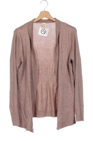 Kinder Strickjacke Faded Glory, Größe 13-14y/ 164-168 cm, Farbe Braun, Preis 7,99 €