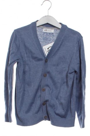 Kinder Strickjacke H&M, Größe 4-5y/ 110-116 cm, Farbe Blau, Preis € 8,75