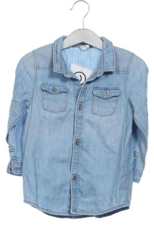Cămașă pentru copii H&M, Mărime 18-24m/ 86-98 cm, Culoare Albastru, Preț 28,62 Lei