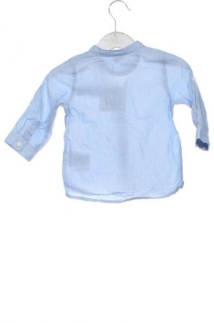 Cămașă pentru copii H&M, Mărime 3-6m/ 62-68 cm, Culoare Albastru, Preț 28,62 Lei