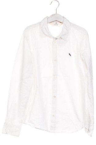Cămașă pentru copii H&M, Mărime 8-9y/ 134-140 cm, Culoare Alb, Preț 30,87 Lei