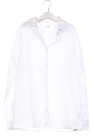 Dziecięca koszula Marks & Spencer, Rozmiar 12-13y/ 158-164 cm, Kolor Biały, Cena 45,99 zł