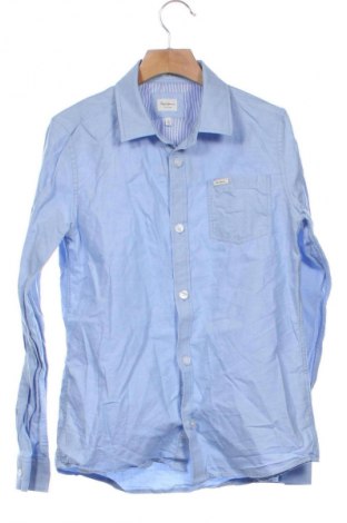 Kinderhemd Pepe Jeans, Größe 10-11y/ 146-152 cm, Farbe Blau, Preis 14,00 €