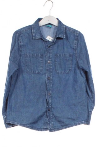 Kinderhemd Unbranded, Größe 5-6y/ 116-122 cm, Farbe Blau, Preis 6,00 €