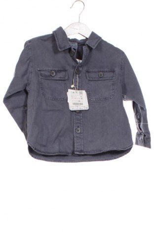 Cămașă pentru copii Zara, Mărime 2-3y/ 98-104 cm, Culoare Gri, Preț 81,58 Lei