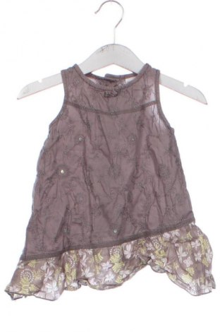 Dziecięca sukienka Baby Club, Rozmiar 9-12m/ 74-80 cm, Kolor Szary, Cena 55,03 zł