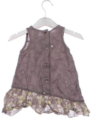 Dziecięca sukienka Baby Club, Rozmiar 9-12m/ 74-80 cm, Kolor Szary, Cena 55,03 zł