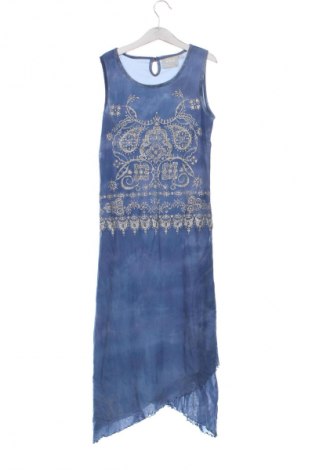 Kinderkleid Girls, Größe 11-12y/ 152-158 cm, Farbe Blau, Preis 12,00 €