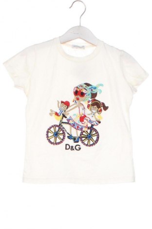 Детска тениска Dolce & Gabbana, Размер 4-5y/ 110-116 см, Цвят Бял, Цена 85,40 лв.