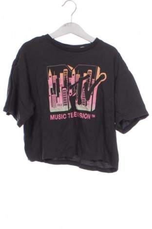 Dziecięcy T-shirt H&M, Rozmiar 10-11y/ 146-152 cm, Kolor Szary, Cena 27,59 zł