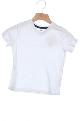 Tricou pentru copii H&M, Mărime 2-3y/ 98-104 cm, Culoare Alb, Preț 31,58 Lei