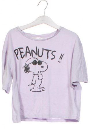 Dziecięcy T-shirt H&M, Rozmiar 11-12y/ 152-158 cm, Kolor Fioletowy, Cena 27,59 zł