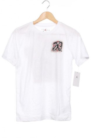 Kinder T-Shirt Air Jordan Nike, Größe 10-11y/ 146-152 cm, Farbe Weiß, Preis € 36,83
