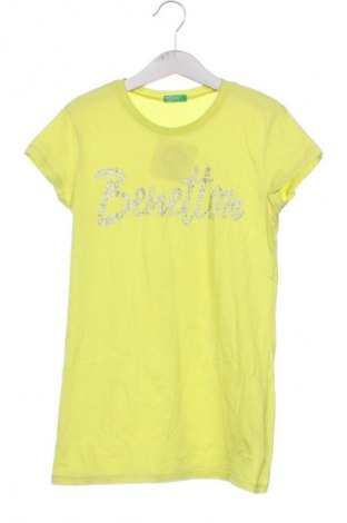 Детска тениска United Colors Of Benetton, Размер 12-13y/ 158-164 см, Цвят Зелен, Цена 15,00 лв.