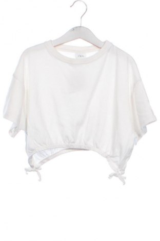 Dziecięcy T-shirt Zara, Rozmiar 7-8y/ 128-134 cm, Kolor Biały, Cena 26,97 zł