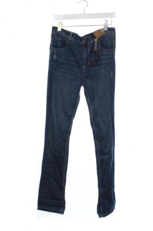 Blugi pentru copii F&F, Mărime 12-13y/ 158-164 cm, Culoare Albastru, Preț 134,30 Lei