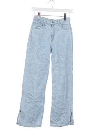 Blugi pentru copii H&M, Mărime 11-12y/ 152-158 cm, Culoare Albastru, Preț 110,99 Lei