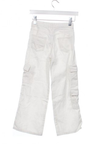 Kinderjeans H&M, Größe 7-8y/ 128-134 cm, Farbe Weiß, Preis 16,00 €