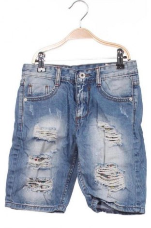 Παιδικό κοντό παντελόνι Fashion Jeans, Μέγεθος 7-8y/ 128-134 εκ., Χρώμα Μπλέ, Τιμή 6,99 €