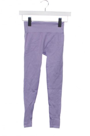Dziecięce legginsy H&M Sport, Rozmiar 8-9y/ 134-140 cm, Kolor Fioletowy, Cena 45,99 zł