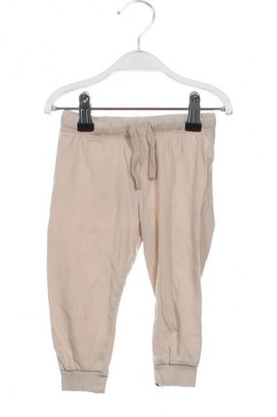Pantaloni pentru copii H&M, Mărime 9-12m/ 74-80 cm, Culoare Bej, Preț 54,95 Lei