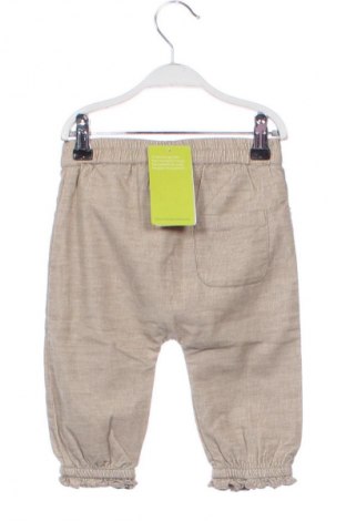 Παιδικό παντελόνι Topomini, Μέγεθος 9-12m/ 74-80 εκ., Χρώμα  Μπέζ, Τιμή 17,39 €