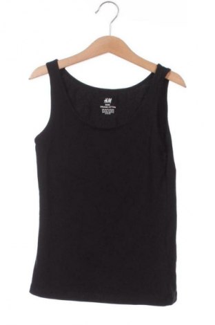 Μπλουζάκι αμάνικο παιδικό H&M, Μέγεθος 10-11y/ 146-152 εκ., Χρώμα Μαύρο, Τιμή 5,12 €