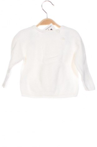 Pulover pentru copii Zara, Mărime 9-12m/ 74-80 cm, Culoare Alb, Preț 42,11 Lei