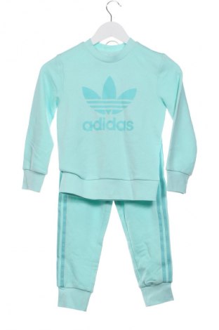Детски спортен екип Adidas Originals, Размер 5-6y/ 116-122 см, Цвят Зелен, Цена 109,99 лв.
