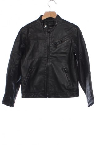 Kinder Lederjacke Hugo Boss, Größe 8-9y/ 134-140 cm, Farbe Schwarz, Preis € 96,17