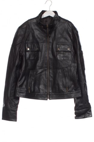 Geacă de piele pentru copii Woodland, Mărime 13-14y/ 164-168 cm, Culoare Negru, Preț 258,99 Lei