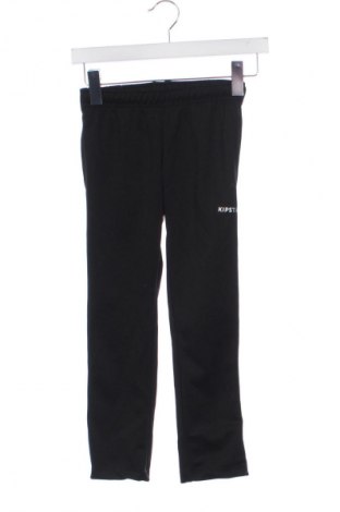 Pantaloni de trening, pentru copii Kipsta, Mărime 5-6y/ 116-122 cm, Culoare Negru, Preț 65,79 Lei