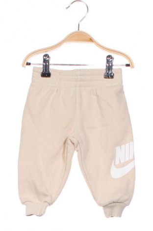 Παιδική κάτω φόρμα Nike, Μέγεθος 9-12m/ 74-80 εκ., Χρώμα  Μπέζ, Τιμή 17,39 €