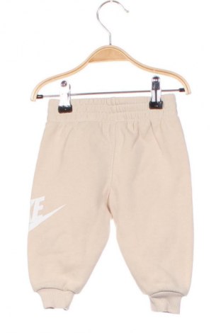 Παιδική κάτω φόρμα Nike, Μέγεθος 9-12m/ 74-80 εκ., Χρώμα  Μπέζ, Τιμή 17,39 €