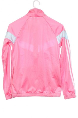 Детско спортно горнище Adidas, Размер 10-11y/ 146-152 см, Цвят Розов, Цена 34,99 лв.