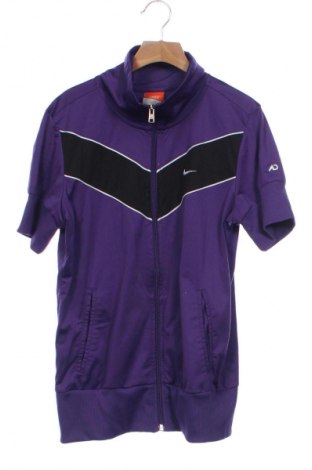 Dziecięca sportowa bluza Nike, Rozmiar 8-9y/ 134-140 cm, Kolor Fioletowy, Cena 78,16 zł