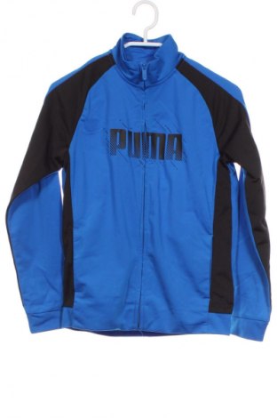 Детско спортно горнище PUMA, Размер 11-12y/ 152-158 см, Цвят Син, Цена 34,99 лв.