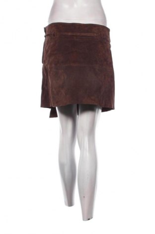 Lederrock Unbranded, Größe S, Farbe Braun, Preis 40,99 €