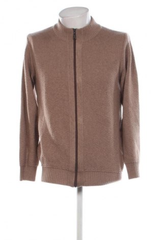 Herren Strickjacke Andrews, Größe L, Farbe Beige, Preis € 24,55