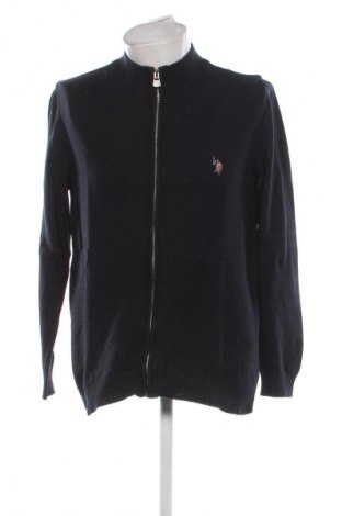 Herren Strickjacke U.S. Polo Assn., Größe L, Farbe Schwarz, Preis € 31,71
